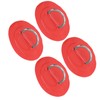4pcs Inflatable Boat Kayak DRing Pad Patch Marine Fixed Buckle
