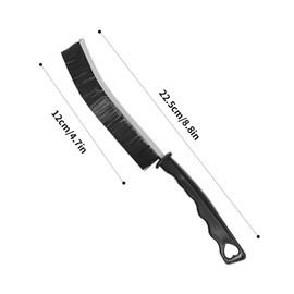 Slotted Cleaning Brush, 3 Pieces Cleaning Brush for Bathroom Tile Crevice Tool Cleaning Brush for Kitchen, Stove, Washing Machine, Refrigerator, Window etc.