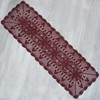 kilofly Handmade Crochet Lace Rectangular Table Runner 15 x 51