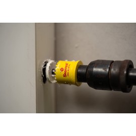 Starrett Bi-Metal Hole Saw Kit - 6 Piece KCS06001 Cordless Smooth Cutting Hole Cutter with Arbor Set - Compatible With Bosch Dewalt Hitachi Festool Milwaukee