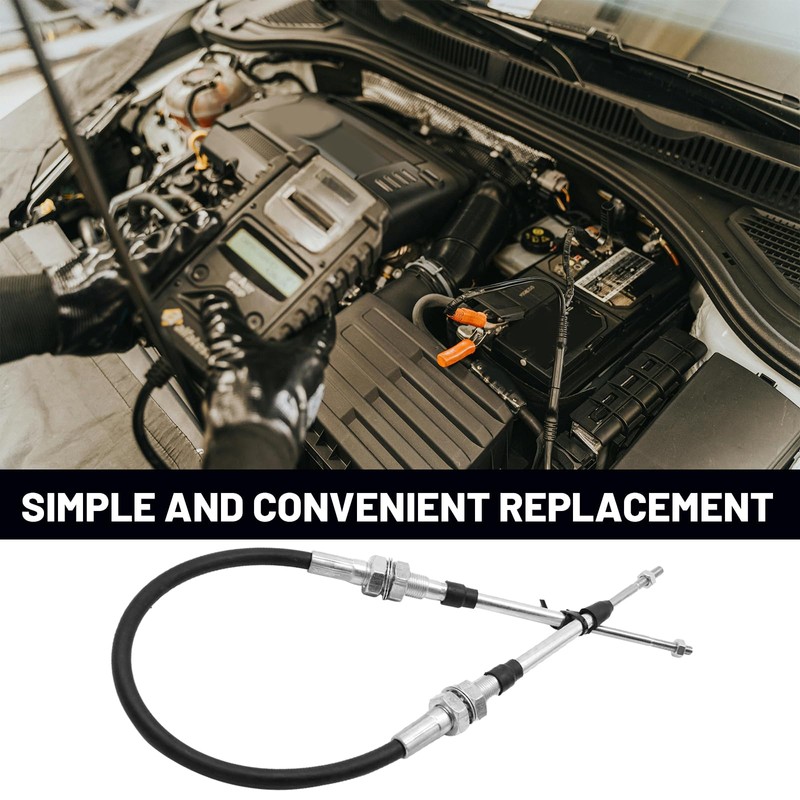 Newnessai Transfer Case Cable Shifter Linkage, Replacement for Jeep Wrangler