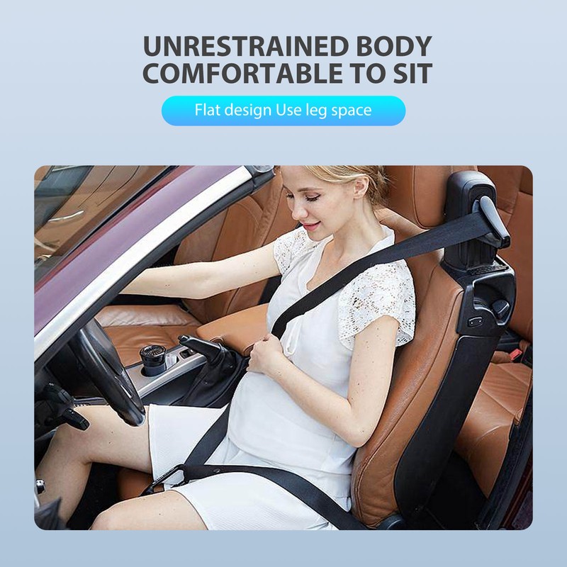 Car Bump Belt Long Car Bump Strap Adjuster for Pregnant