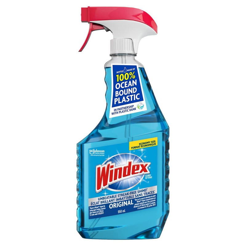 Windex Original Glass Cleaner Set: 5L refill +950 ml Trigger