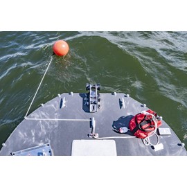 Fish Fighter Anchor Buoy - Includes Swiveling Eye Bolt - Up to 30 LB Anchors