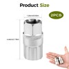 AHRLIC Bicycle Freewheel Remover Tool, 2Pcs Cassette Remover Compatible with