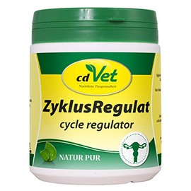 cdVet Naturprodukte ZyklusRegulat 300 g - Hund - Ergänzungsfuttermittel - Unterstützung hormoneller Prozesse + Regulierung des Hormonsystems - Scheinschwangerschaft + Läufigkeit - Harmonisierung -