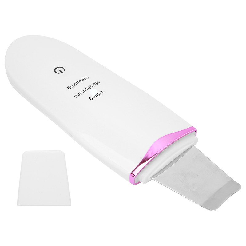 Ultrasonic Skin Scrubber Blackhead Removal Pore Cleaning Face Spatula for
