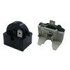 1Pcs QP2-4R7 Starter Relay，1 Pin Refrigerator Starter Relay QP2-4R7 and