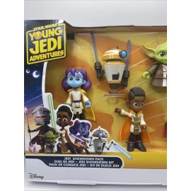 Hasbro StarWars YOUNG JEDI Hasbro Special YODA Figurine Jedi Showdown Figure 5-Pack NEW