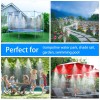 Petutu 20 Pack Brass Mister Nozzles with 20 Pack Misting