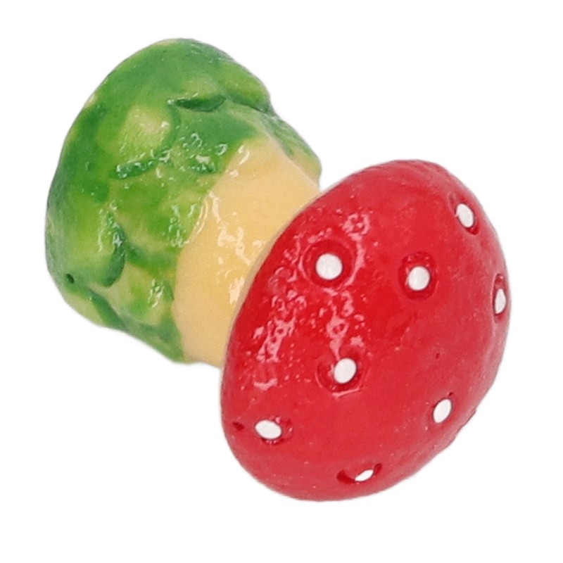 30pcs Dollhouse Mushroom Figurine Cute DIY Resin Micro Landscape Garden