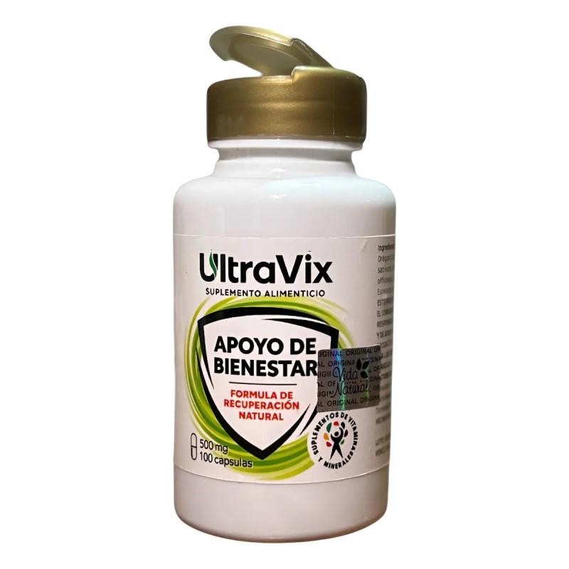 Ultravix Mejora Articulaciones Reduce Inflamación 100cp Sabor