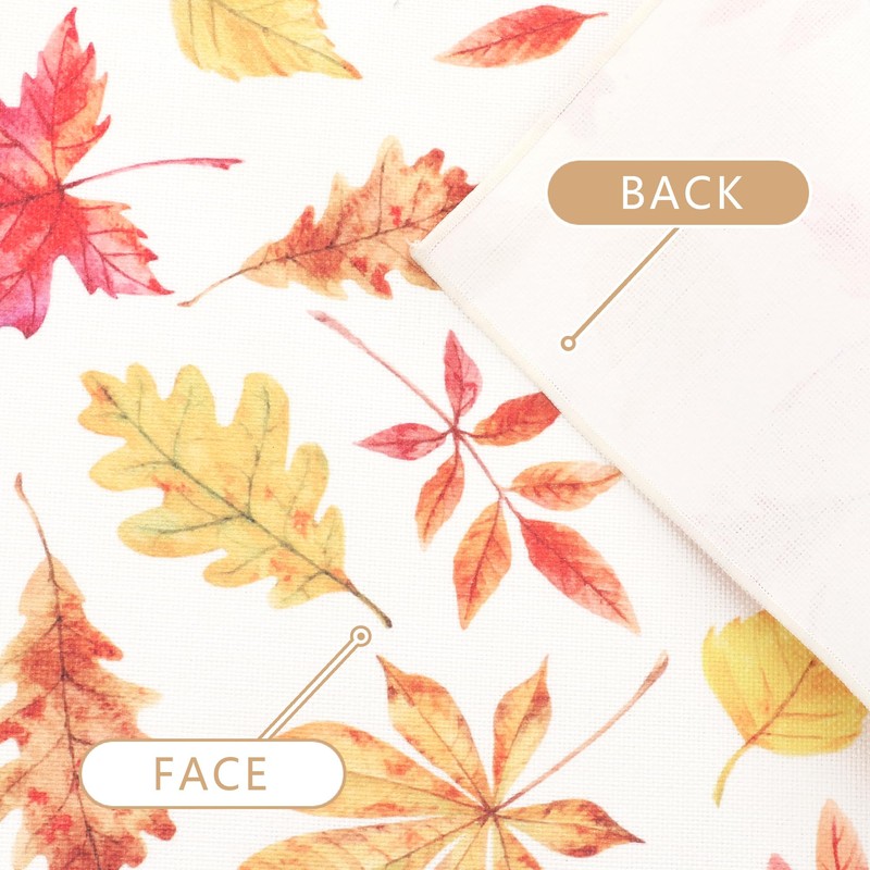 OWENIE Fall Table Runner for Kitchen Dining Table, Thanksgiving Autumn