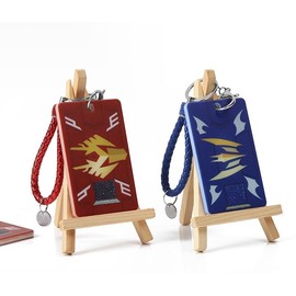 Kamen Rider Den-King Dragon King Snake Card Case Pass Case Night Ryuga IC Card Case Name Badge Case Commuter Box Anti-interference Moe Goods with Key Chain Unisex Portable Convenient Miscellaneous