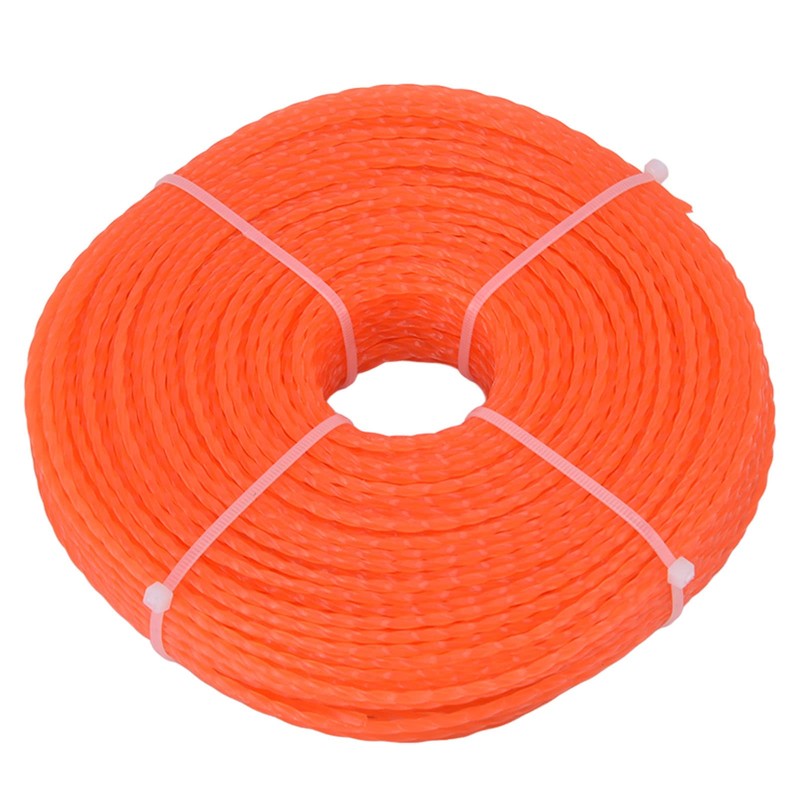 Nylon Trimmer Cord 2.7mm 100m Twist Shape String Trimmer Line
