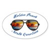 CafePress North Carolina Holden Beach Sticker Oval Car Bumper Sticker