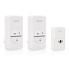Byron DBY-23445BS Wireless Doorbell Set - 2 Plugs - Kinetic