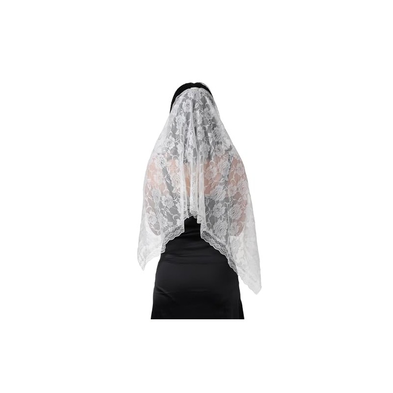 Manfnee Lace Triangular Scarves and Shawls for Evening Dresses with