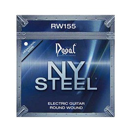 Dogal® RW155 Electric Guitar Set Nickel Steel Strings for Electric Guitar - Nickel Plated Steel Roundwound - Hex Core - 008/038