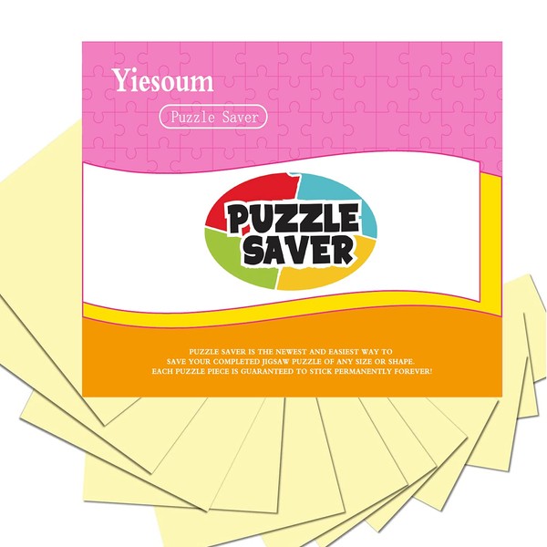 ZELAITE 16 Pieces Puzzle Glue, Jigsaw Puzzle Stickers, Stickers, Puzzle