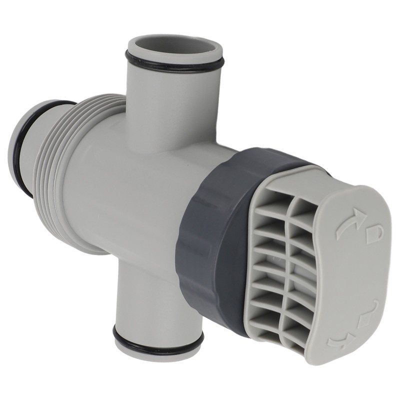 Dual Split Hose Plunger Valve for Intex 11872 Plastic Pool