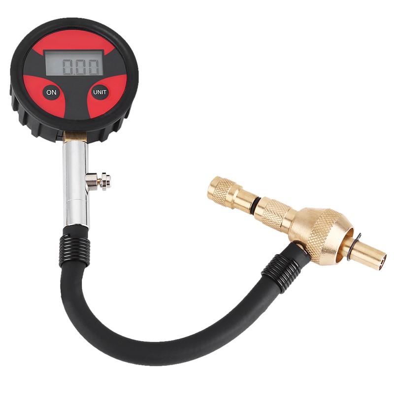 Car Auto Motorcycle Bike Truck Tire LCD Digital Pressure Gauge