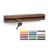 Buchenbusch urban design Key Hook Walnut Felt Insert Black (72
