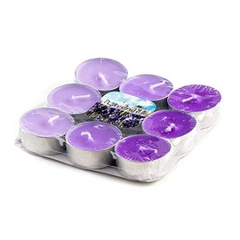 DARO DEKO Scented Tea Lights Lavender – Pack of 9