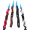 4 Pack Butane Torch Lighters 6-inch Refillable Pen Lighter Jet