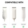 2 Pack Professional Peanut Replacement Blades with 4 Professional Clipper
