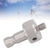 Prism Adapter Knurling Stainless Steel M8 Thread Survey Pole Adapter