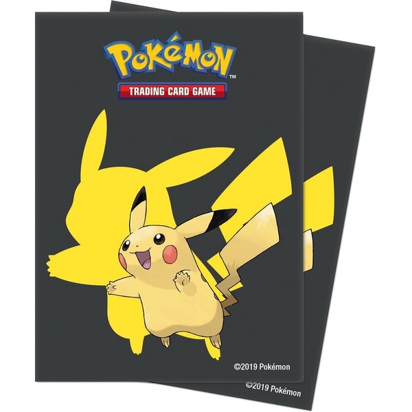 Ultra PRO Pokémon : Pikachu - Pack 65 protège-cartes de Polychlorure de vinyle (PVC) | Accessoire cartes à jouer et à collectionner, Multicolore