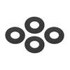 POSH FAITH Motorcycle Accessories Universal Rubber Washer Set, 4-Piece, Inner