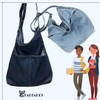FARFADET Crossbody Denim Shoulder Bag, Tote Bag, Mother's Bag, Adjustable,