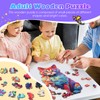 Wooden Puzzle Adult Cat Wooden Puzzle Animal Shape Puzzle Pieces,