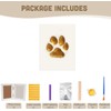 TIAMORK Paw Print Kit with Picture Frame and Imprint Clay,