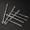 7 pcs High Hardness Skewed Head Eccentric Drill Bits(3 4