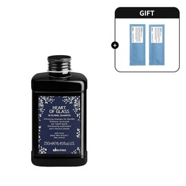 Davines (Exclusive) Heart of Glass Silking Shampoo 250ml+ (2 types of 12ml) / 다비네스 (단독) 하트 오브 글라스 실크닝 샴푸 250ml+(12ml 2종 )