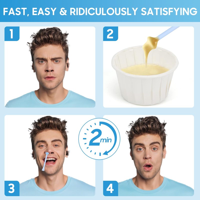 EOPUOZS Nose Wax Kit, Nose Hair Wax, Nose Wax with