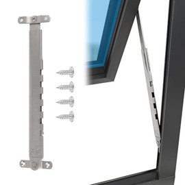 Tissting Cabinet Gas Lift Window Stay Window Support Limiter Window Reinforcement Limiter Stainless Steel Stretch Bracket External Window Stay Windproof