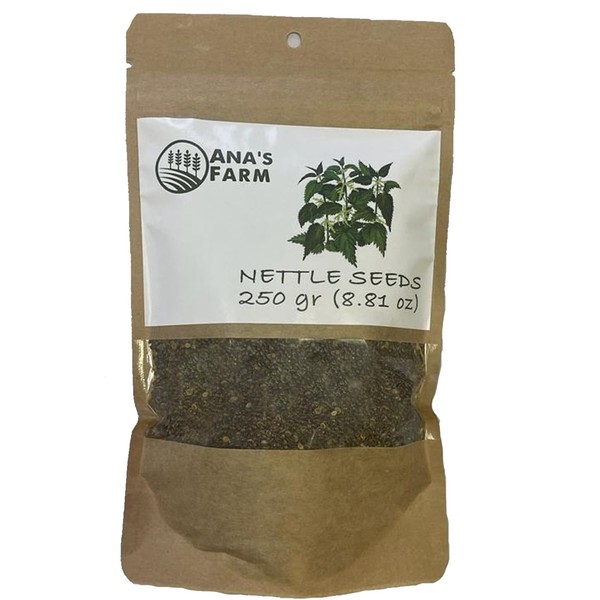 Natural Nettle Seed (Urtica dioica) - 250g Premium Quality