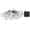 20LEDs G50 Solar Bulb Light String Outdoor Waterproof for Garden