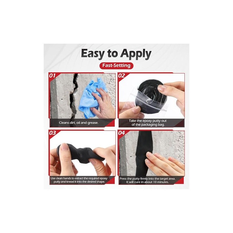 Moldable Silicone Putty - Versatile Non-Hardening Sealant
