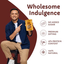 Farmley Protein Dates Bars Jars| Dates Bite with No Added Sugar | Made with Zero Added Sugar | Dates, Pistachio, Cashews, Almonds, Honey | Healthy Protein Bars 200 g (Pack of 10) (7.05 Oz)