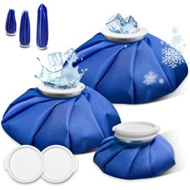 Bolsa de Hielo Terapia, Compresa para Frío o Agua Caliente, Bolsas de Frío y Calor,Bolsa de Hielo Reutilizable para Aliviar Dolores Musculares, Aliviar Eficazmente la Presión en los Ojos y la Cabeza