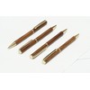2 Pack Wooden Axis Straight Rotating 403 Ballpoint Pens, Premium