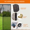 Magnetic Screen Door for Tall Doors, Durable Mesh with Magnetic