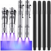 Tegeme 8 Pcs Black Light Markers Set 4 Invisible Ink
