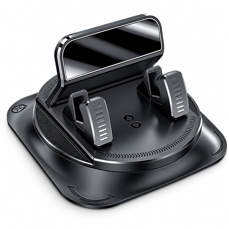 360° Rotating Car Phone Holder for GPS Navigation – Adjustable