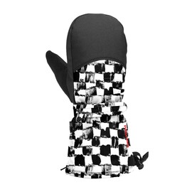 Gordini Unisex Kids' Prima Mitten, Painted Checker, Large